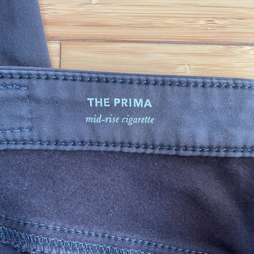AG Pima Mid-Rise Cigarette Pant - Picture 4 of 4